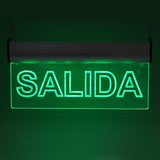 Luz de señalización con tecnología LED. Ofrece Luz de forma permanente iluminando la señalética en todo momento. 