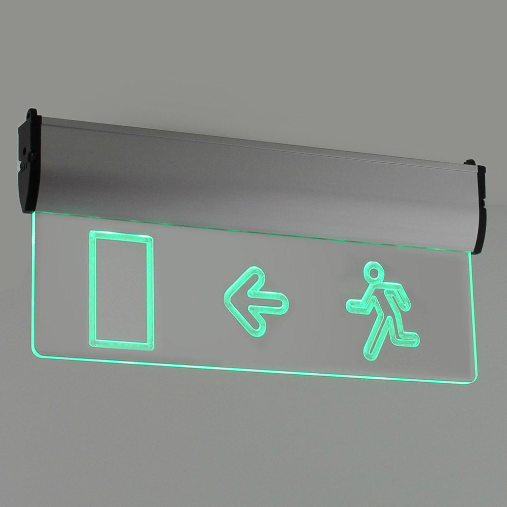 Luz de señalización con tecnología LED. Ofrece Luz de forma permanente iluminando la señalética en todo momento. 