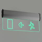 Luz de señalización con tecnología LED. Ofrece Luz de forma permanente iluminando la señalética en todo momento. 