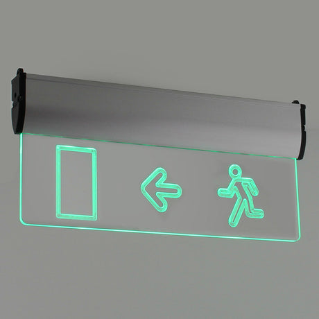 Luz de señalización con tecnología LED. Ofrece Luz de forma permanente iluminando la señalética en todo momento. 