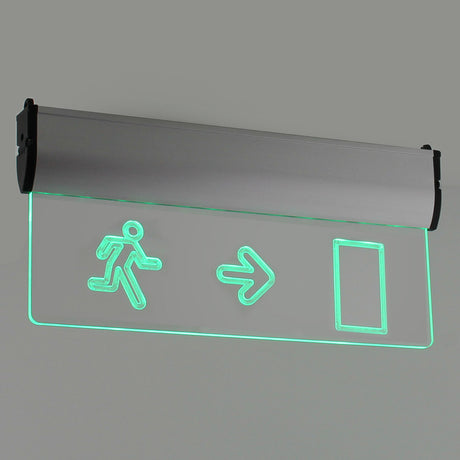 Luz de señalización con tecnología LED. Ofrece Luz de forma permanente iluminando la señalética en todo momento. 