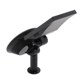 Foco de jardín con 5W de potencia y placa LED solar con batería integrada. Con selector de color estático o dinámico y sensor crepuscular.. Ideal para jardines, patios, caminos, bordes, estanques, entradas. etc. 