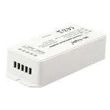 Amplificador para el sistema SYS. En combinación con el controlador SYS-T1 permite ampliar la instalación al doble de capacidad consiguiendo realizar instalaciones con un número ilimitado de luminarias compatibles son el sistema SYS.