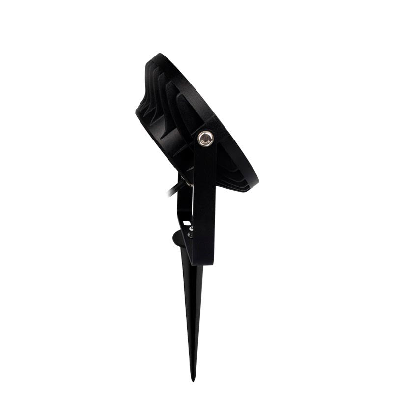 Foco proyector Led orientable de exterior con estaca para su fijación al suelo. Altas prestaciones y gran resistencia (IP65). Ofrece máximo control y amplias posibilidades de decoración con luz RGB y luz blanca ajustable desde 2700K a 6500K. 