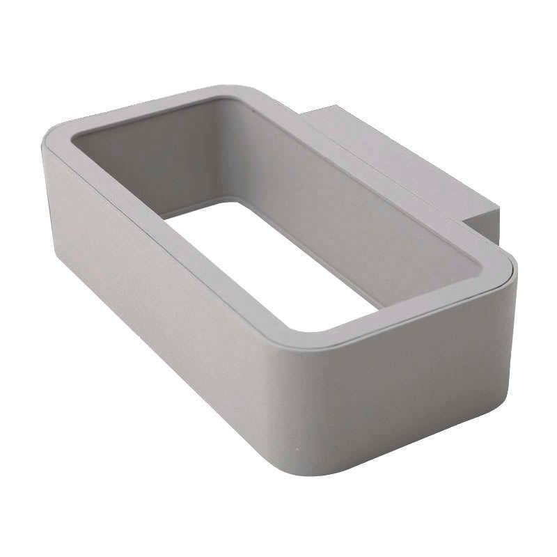 Luminaria led realizada en aluminio de gran calidad y lacado en color gris pavonado para la iluminación de paramentos verticales. Emite un haz de luz sin emisión de calor y gran eficiencia. Lámpara ideal para combinar diferentes tipos de iluminación tanto en interiores como en exteriores.