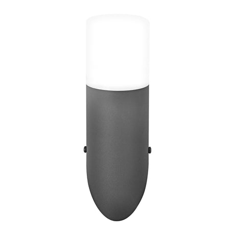 Aplique de pared led fabricado en acero y policarbonato extremadamente resistente a los rayos solares. Además de estar fabricadas con un IP44 que le hace apto para exteriores. Permite alojar una bombilla E27