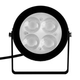 Foco proyector Led orientable de exterior con estaca para su fijación al suelo. Altas prestaciones y gran resistencia (IP66). Ofrece máximo control y amplias posibilidades de decoración con luz RGB y luz blanca ajustable desde 2700K a 6500K. 