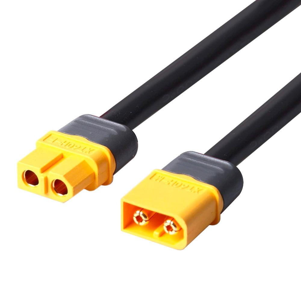 Cable alargador tipo Amass XT60H con 3 metros de longitud