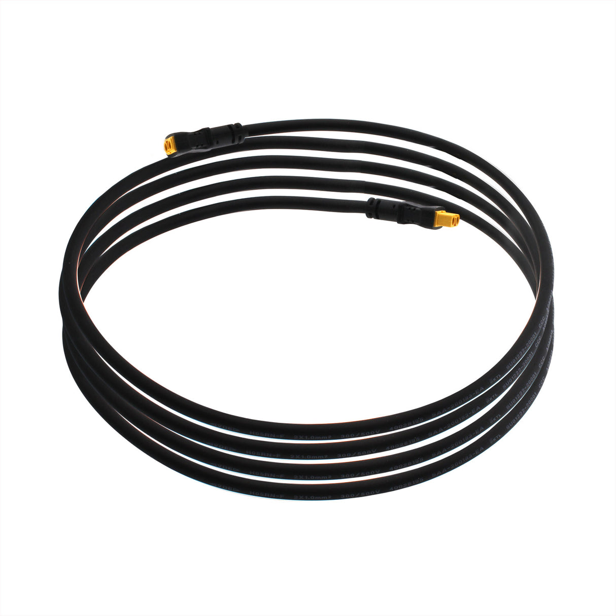 Cable alargador tipo Amass XT60H con 3 metros de longitud