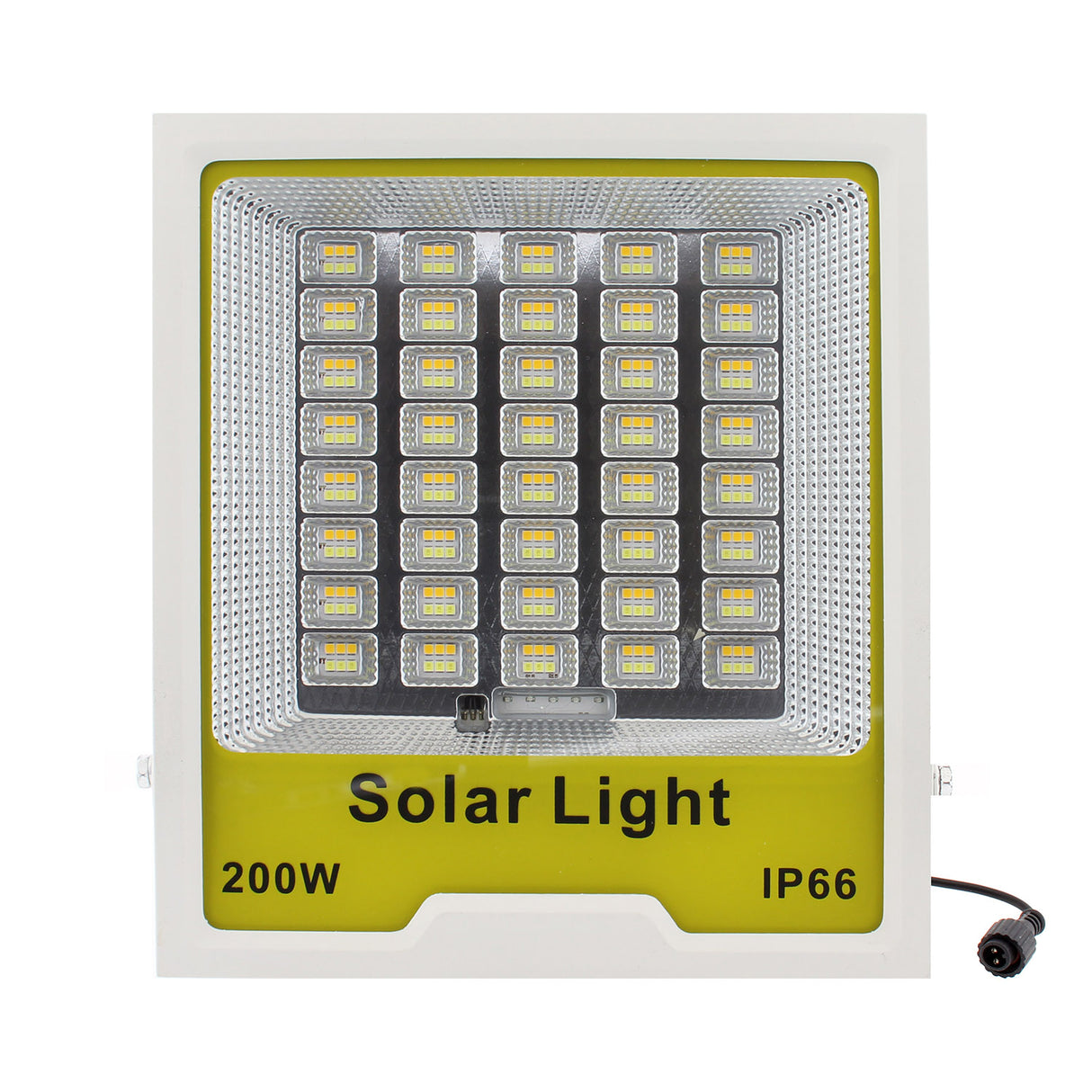 Kit que incluye proyector CCT (luz fría, neutra y cálida) con mando a distancia, con batería de litio integrada de alta potencia, panel solar y herrajes para su instalación. Incorpora sensores de luminosidad. Ideal para iluminar de manera automatizada y sin necesidad de corriente eléctrica cualquier zona de exterior.