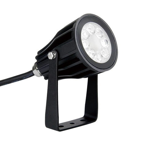 Foco proyector orientable de exterior LED con estaca para su fijación al suelo. Con alimentación AC220V. Altas prestaciones y gran resistencia (IP66). Ofrece máximo control y amplias posibilidades de decoración con luz RGB y luz blanca ajustable desde 2700K a 6500K. Control por ZigBee 3 + 2.4G RF. 