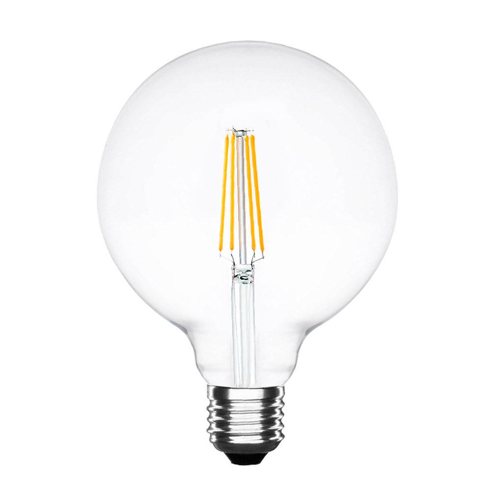 Bombilla LED con regulación de intensidad para casquillos o bases convencionales E27. Alta potencia lumínica, ahorro de hasta el 90% en su consumo de luz. Incorpora driver de corriente constante de gran resistencia.
