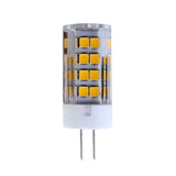 Bombilla tipo bi pin de base G4 y alimentación 220V-AC. Alta potencia y bajo consumo. El G4 SMD LED se usa en flexo, caravanas, embarcaciones...