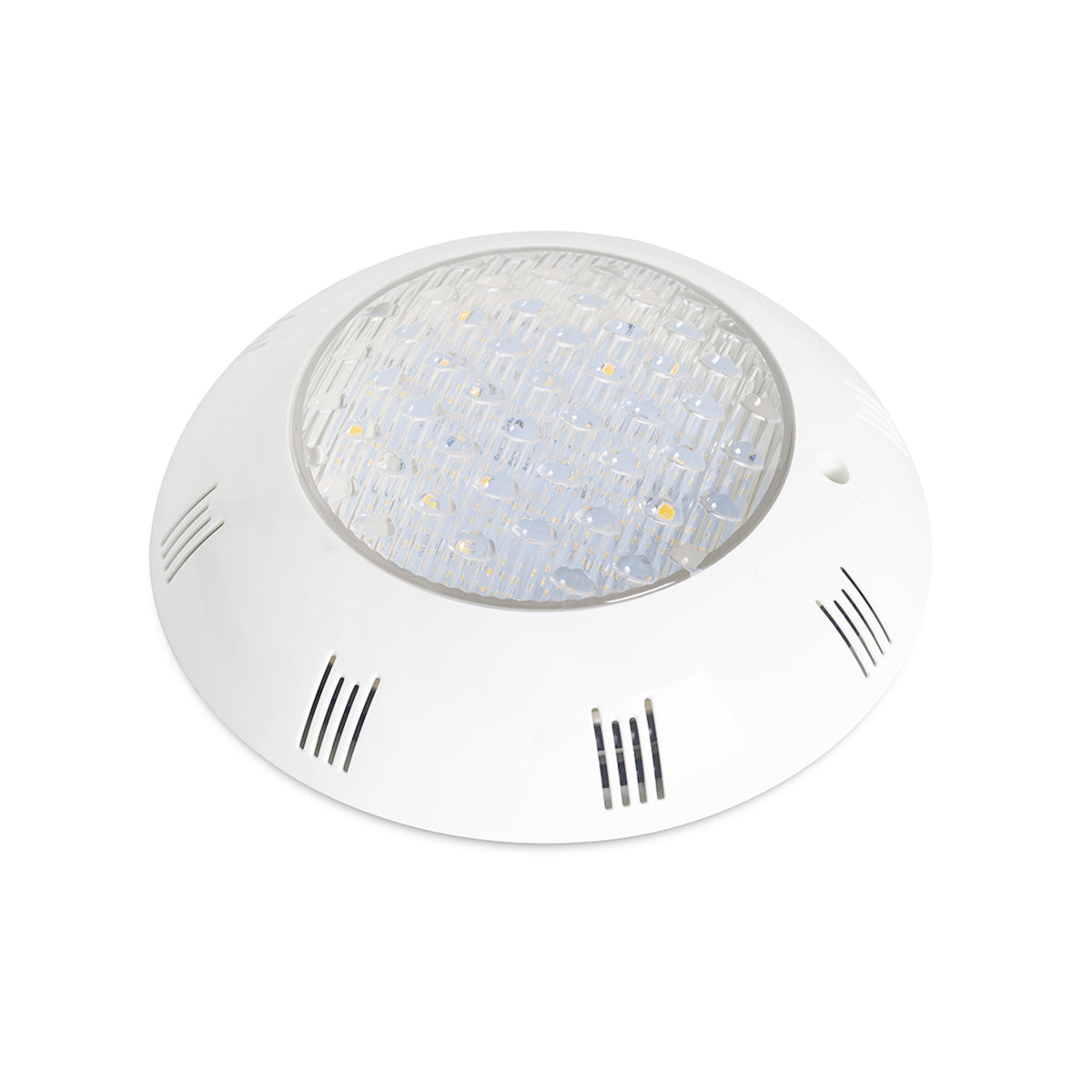 Lámpara LED RGB+blanco neutro 4000K de superficie con cuerpo de ABS y protección IP68 con mando a distancia incluido. Diseñada para la iluminación de piscinas, fuentes, estanques, etc.. Alta tecnología led que ofrecen una excelente iluminación y un ahorro del 90% de consumo eléctrico. Mayor resistencia con su cuerpo de alta resistencia. Incorpora controlador RGB interno y mando a distancia para su control. Tiene efecto memoria manejando con el mando.