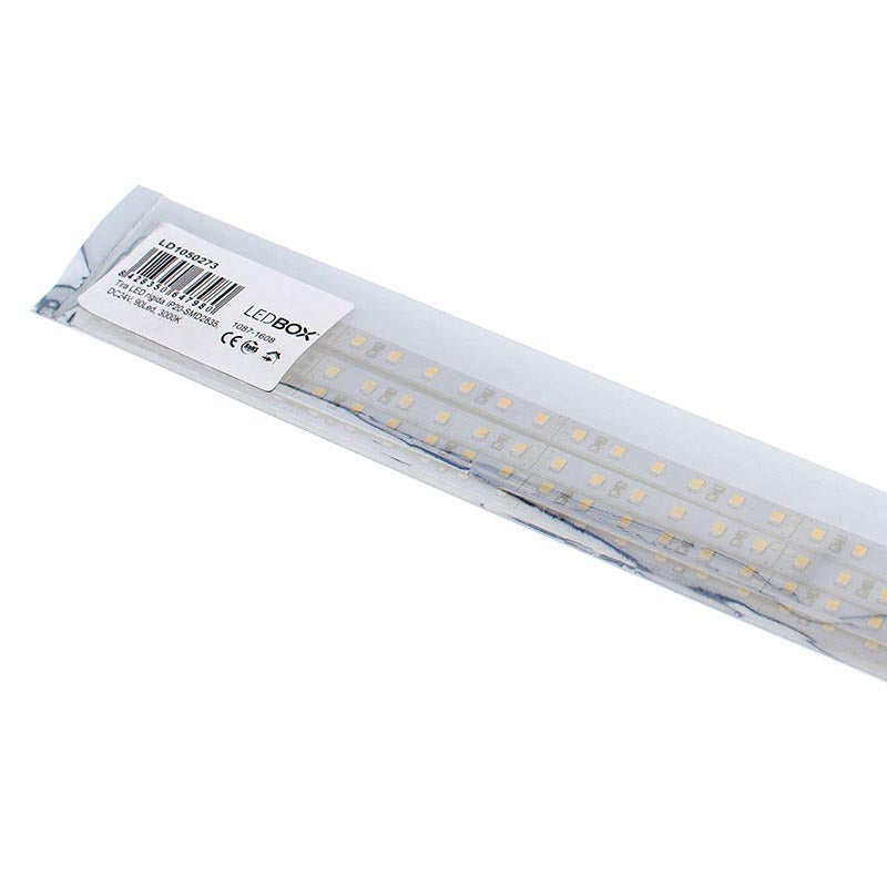 Tira LED con el nuevo Chip EPISTAR de alta potencia lumínica SMD2835. Tira rígida de 1 metro especial para iluminación de vitrinas VITRALUX