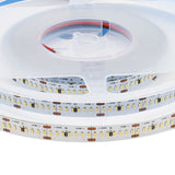 Tira LED con el nuevo Chip Samsung de alta potencia lumínica SMD2216. Incorpora cinta adhesiva 3M-300LSE de máxima calidad para colocar la tira en cualquier superficie. Tira de 5 metros con 1500 led de alto brillo y un elevado CRI 95 que proporciona una luz espectacular.