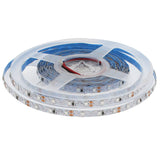 Rollo de tira LED monocolor de 5 metros (72 Leds/metro) especialmente indicado para la adaptarse a cualquier contorno, permite hacer curvas y angulos de 90 grados gracias a su PCB de solo 6mm de ancho en forma de Zig-Zag. Chip SMD2835 de bajo consumo. Material flexible adaptable a cualquier superficie. En el dorso cuenta con un potente adhesivo 3M para colocar la tira en cualquier superficie.