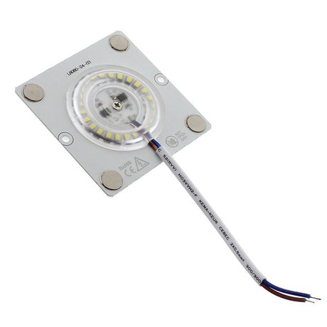 Módulo LED de 10W conexión directa a red 220v, no necesita fuente de alimentación. Diodo SMD3030. Esta nueva tecnología contiene CI (Circuito Integrado) con protección a temperatura y sobretensiones de hasta 700V.  Regulable TRIAC