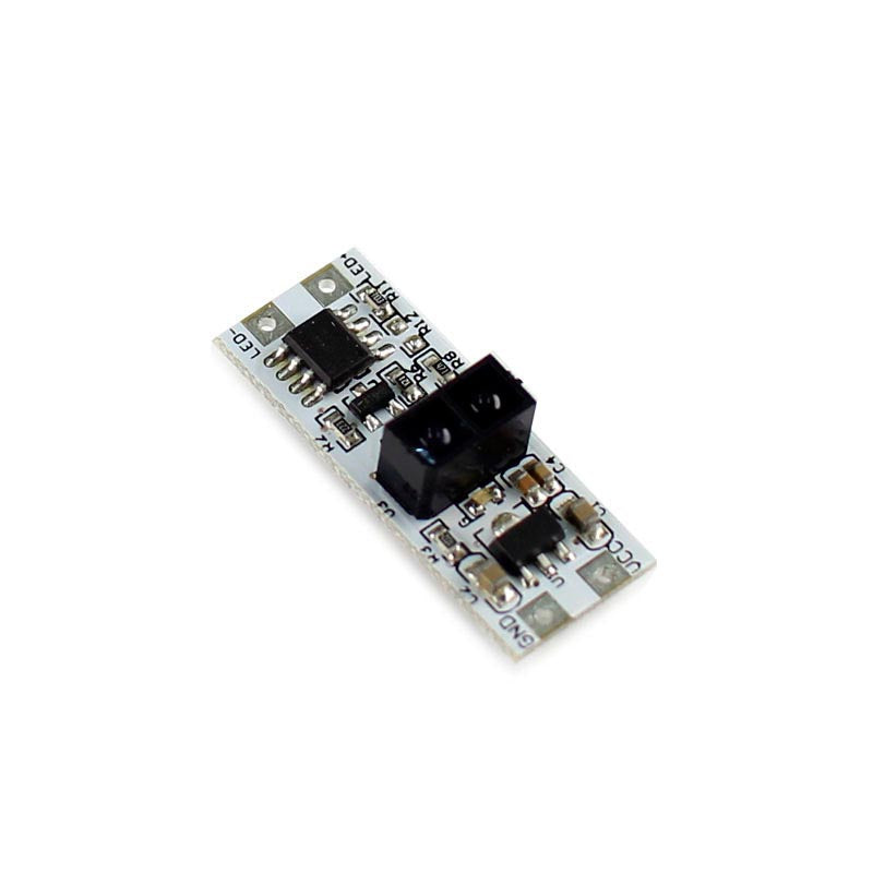 Sensor IR de reducido tamaño (30X12mm)para instalar en un perfil que se conecta directamente a la tira led monocolor y permite encenderla automáticamente cuando detecta movimiento (5-10cm)