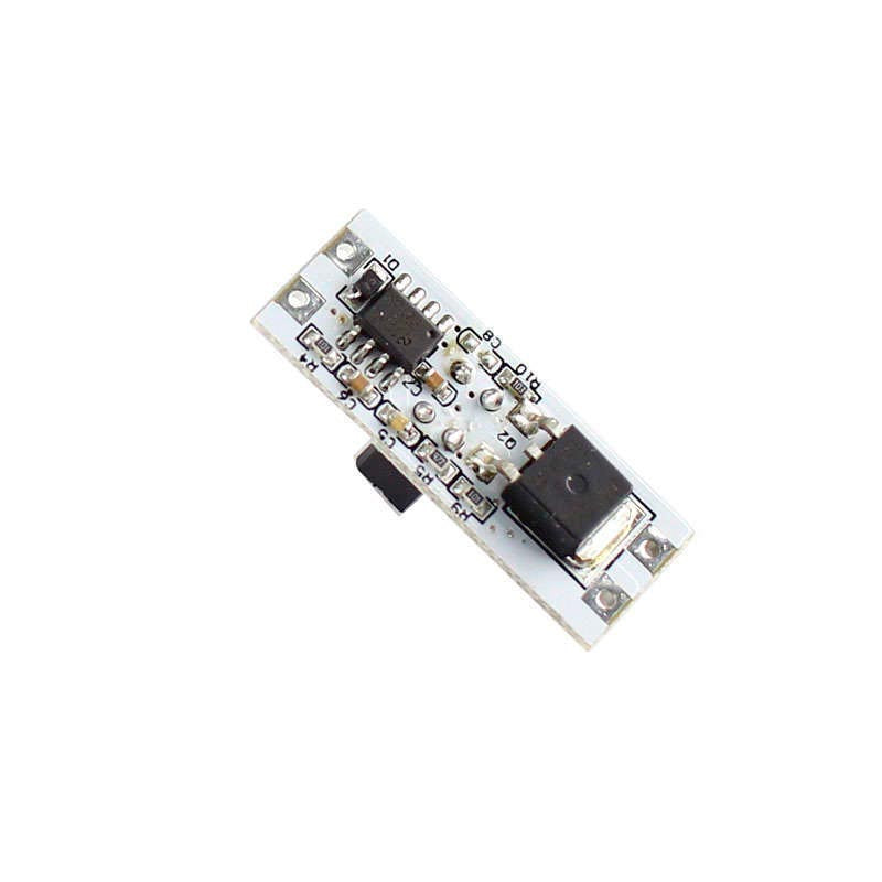 Sensor IR de reducido tamaño (30X12mm)para instalar en un perfil que se conecta directamente a la tira led monocolor y permite encenderla automáticamente cuando detecta movimiento (5-10cm)