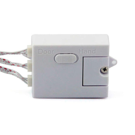 Sensor de proximidad Mano/Puerta TAK que permite la conexión de 3 sensores. Se puede configurar como detector de mano o de puerta abierta.