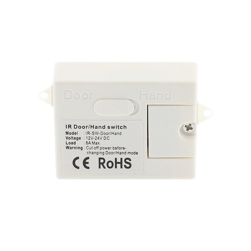 Sensor de proximidad Mano/Puerta TAK que permite la conexión de 3 sensores. Se puede configurar como detector de mano o de puerta abierta.