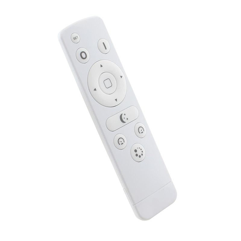 Kit que incluye controlador y mando a ditancia IR para tiras LED CCT (blanco dual 3000-6000K). Su mando a distancia de cuidado diseño y múltiples funciones: encendido/apagado, regulación de color de luz, intensidad, efectos, función noche, temporizador, etc.