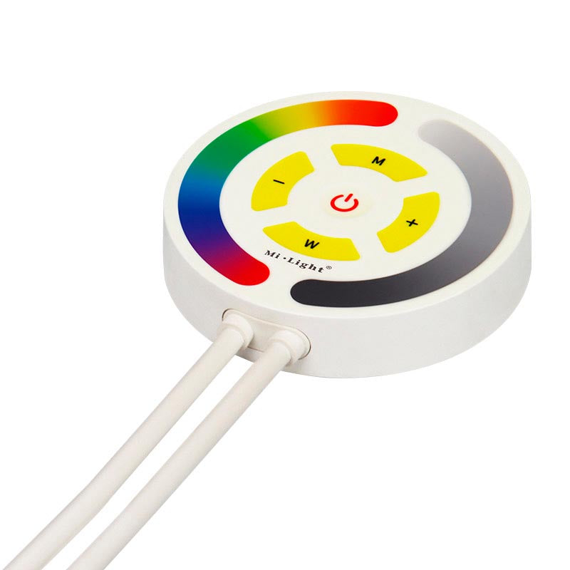 Controlador RGB de última generación. Puedes controlar las tiras led RGB a través de su control táctil, a través de conectividad WiFi mediante APP a través del smartphone y compatible con Alexa (el control por voz de Amazon). Compatible con los demás mandos RF de MyLight. Programación de grupos, tiempos de encendido/apagado. Un nuevo concepto de controladores profesionales para el control de cualquier tipo de tiras o luminarias led RGB.