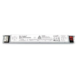 Controlador con regulación 0-10V específico para tiras led o paneles led con entrada DC30-40V, 900mA. En combinación con un mando a distancia permite regular la intensidad y temperatura, apagado/encendido de un panel led. Con un mismo mando es posible controlar todos los controladores a su alcance.