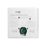 Mando de superficie con sujección magnética y control rotatorio de gran calidad y cuidado diseño. Ideal para el control de la intensidad de las tiras Led monocolor. Se puede encender/apagar, ajustar el brillo y efecto noche a través del panel táctil. Compatible con todos los controladores dimming de MyLight. Se alimenta con pila CR2032 y es posible ponerlo en cualquier superficie sin necesidad de empotrar.