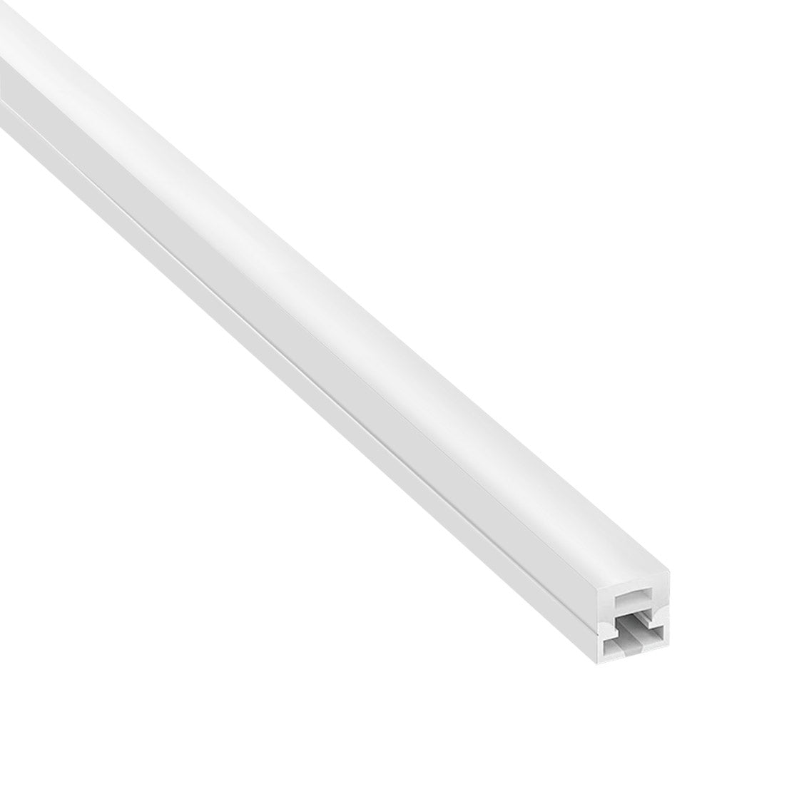 Tubo de silicona para insertar tira led y obtener un tubo de NEON luminoso de máxima calidad y perfecta difusión de la luz. Con múltiples ventajas sobre los tradicionales tubos de PVC. Ideal para decoración, perfilar con luz, rotulación, interiorismo, etc.