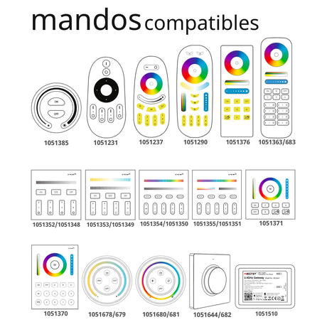 Repetidor RF de 2,4G que admite la función de recepción y transmisión de señales. Es compatible con los mandos a distancia Miboxer 2.4G, un repetidor admite 12 unidades de control remoto al mismo tiempo, el repetidor es adecuado para luces exteriores instaladas en áreas abiertas a grandes distancias.