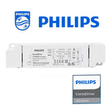LED DRIVER de PHILIPS de Corriente Constante con certificación TUV especialmente diseñado para la alimentación de luminarias led, proporciona una gran economía y eficiencia.
