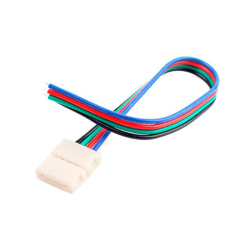 Cable conector para la conexión directa de tiras LED RGB