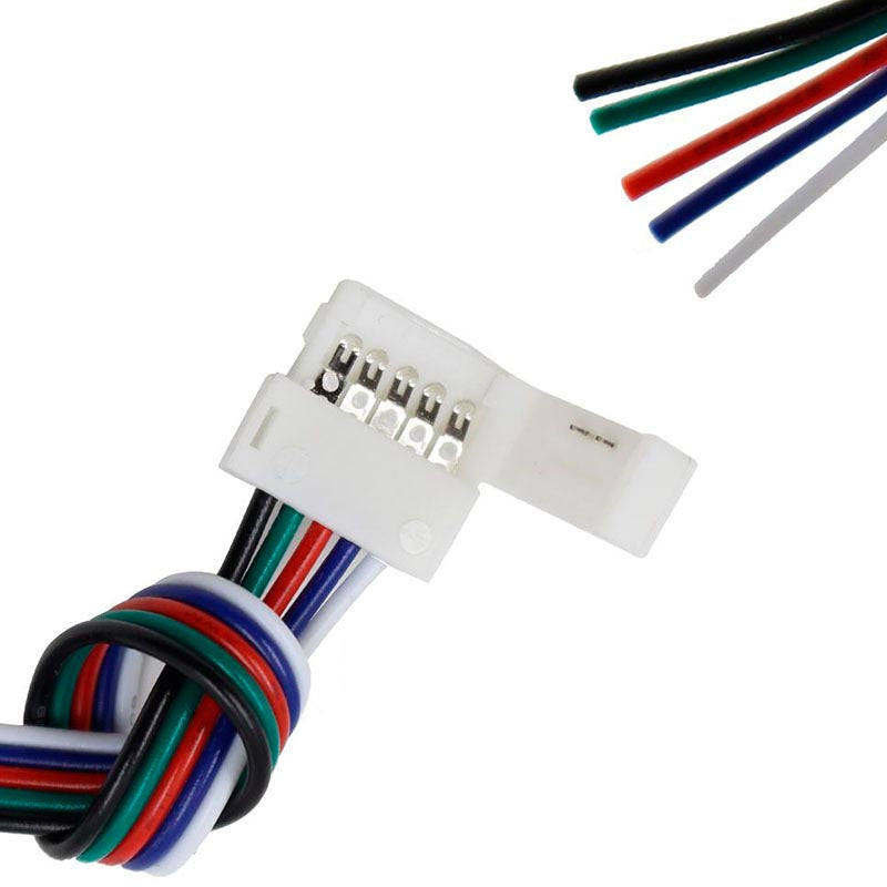 Cable conector para la conexión directa de tiras LED RGBW