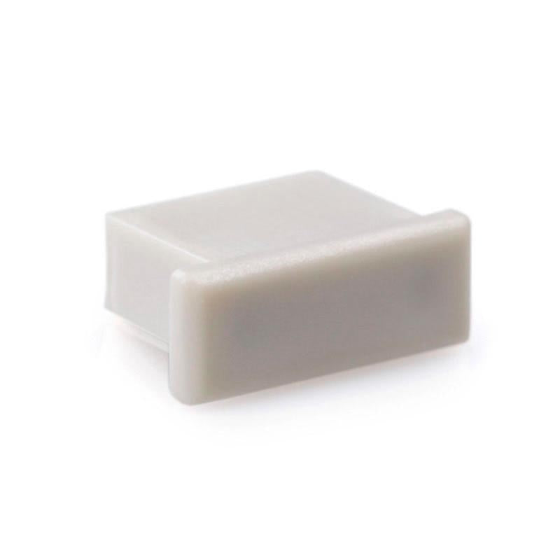 Kit que incluye las tapas de cierre derecha e izquierda del perfil led Barlis.