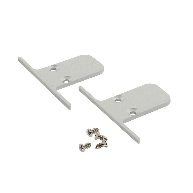 Perfil de aluminio de alta pureza y acabado anodizado para aplicaciones con metacrilato óptico que permite ocultar las tiras LED. Perfil de aluminio para realizar instalaciones profesionales, limpias y con estilo. Estos perfiles de aluminio son ideales para aplicaciones de rotulación, creación de baldas con luz, etc.