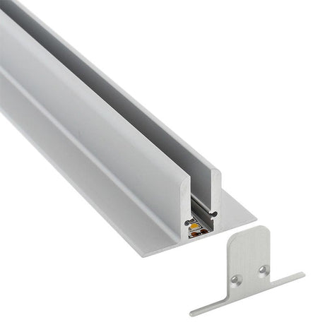 Kit que incluye las tapas de cierre derecha e izquierda del perfil led EXPO LUX