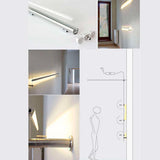 Completo kit que incluye todo lo necesario para colgar el perfil led ROUND.
