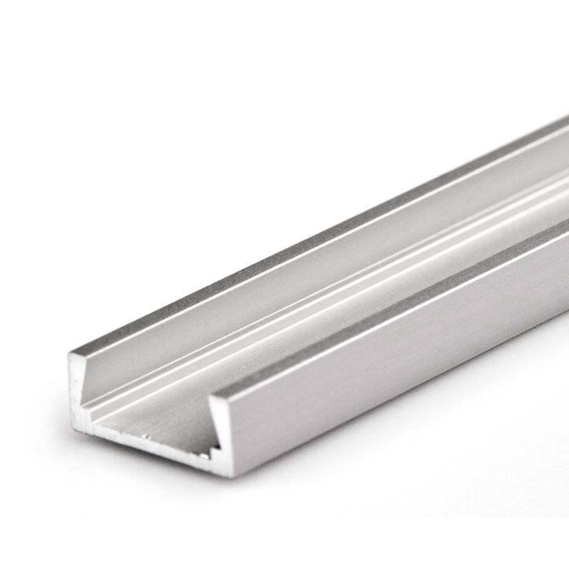Kit que incluye perfil de aluminio, cubierta opal y tapas laterales. Para proteger y ocultar las tiras led, lo que permite realizar instalaciones profesionales, limpias y con estilo.
