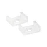 Clip montaje tira led para sujetar los perfiles led a cualquier superficie. Compatible con los perfiles BARLIS / KOBE PRESS / HARFO