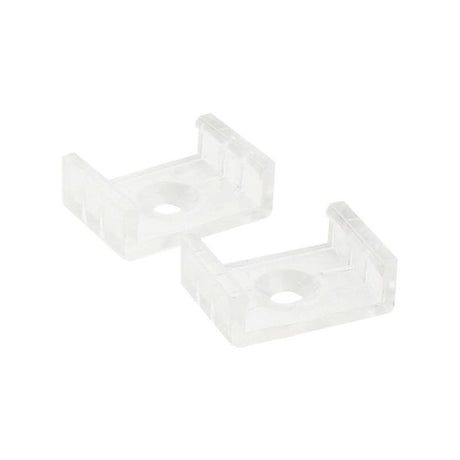 Clip montaje tira led para sujetar los perfiles led a cualquier superficie. Compatible con los perfiles BARLIS / KOBE PRESS / HARFO