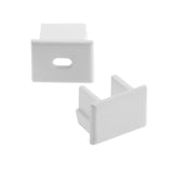 Kit que incluye perfil de aluminio, cubierta opal, clips de sujección y tapas laterales. Para proteger y ocultar las tiras led, lo que permite realizar instalaciones profesionales, limpias y con estilo.
