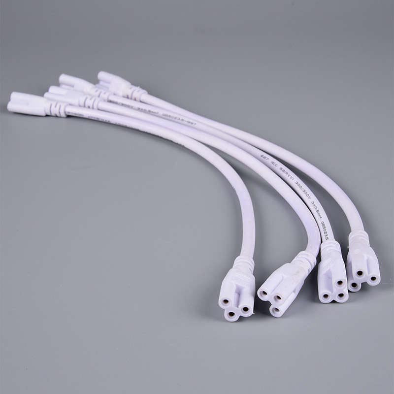 Cable conector(x2) T5/T8, 20cm para interconectar luminarias GREC o tubos T5/T8 integrados.