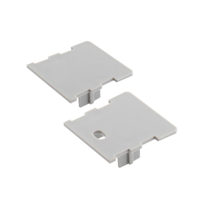 Kit que incluye perfil de aluminio, cubierta opal y tapas laterales. Para proteger y ocultar las tiras led, lo que permite realizar instalaciones profesionales, limpias y con estilo. Indicado para instalación empotrada en suelo.