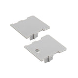 Kit que incluye perfil de aluminio, cubierta opal y tapas laterales. Para proteger y ocultar las tiras led, lo que permite realizar instalaciones profesionales, limpias y con estilo. Indicado para instalación empotrada en suelo.