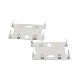 Set de 2 Clips de montaje para fijar el perfil led a cualquier superficie.