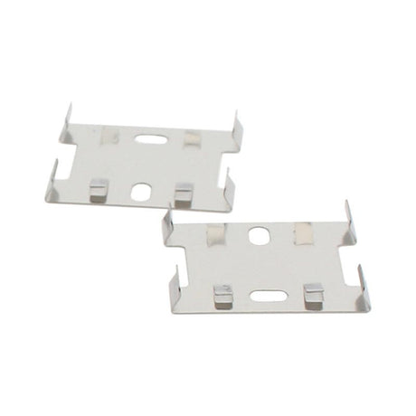Set de 2 Clips de montaje para fijar el perfil led a cualquier superficie.