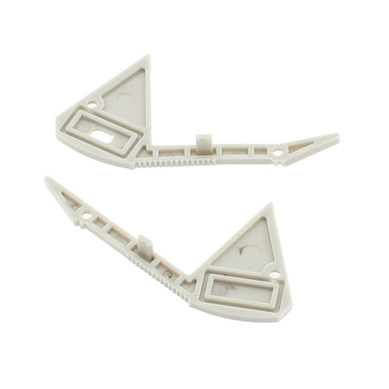 Kit que incluye las tapas de cierre derecha e izquierda del perfil led STAIR.