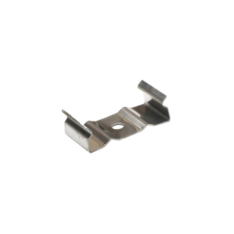 Clip montaje tira led para sujetar los perfiles led a cualquier superficie.